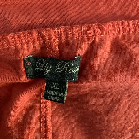 Lily-Rose Hi-low Coral Pink Maxi Skirt - Size XL - Picture 8 of 10